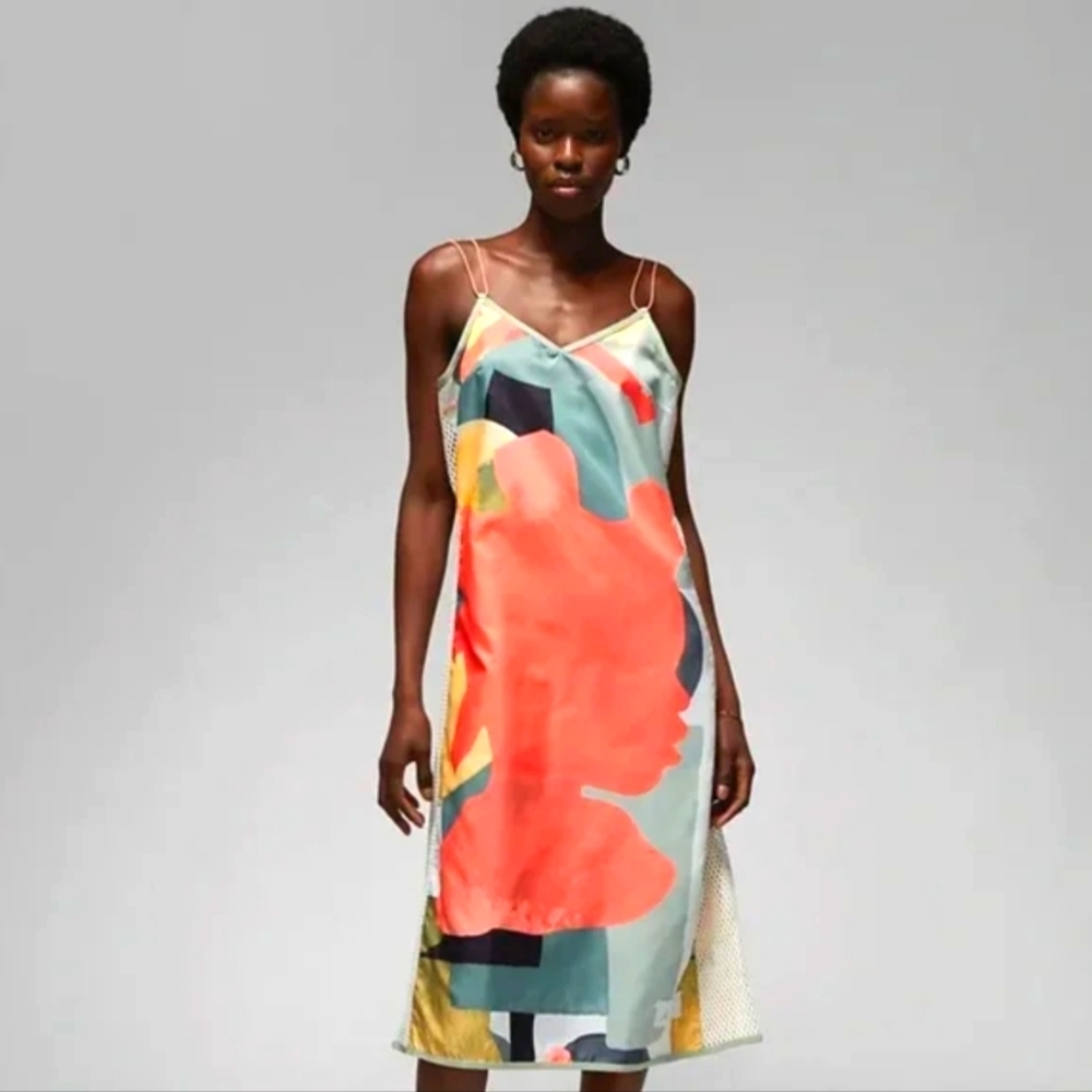 Jordan X Bephies Beauty Supply Womens Slip Dress